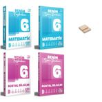 Benim Hocam 6. Sınıf Matematik ve Sosyal Fasikülüm ve Soru Bankam 4lü Set + Telefon Standı