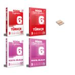 Benim Hocam 6. Sınıf Türkçe ve Sosyal Fasikülüm ve Soru Bankam 4lü Set + Telefon Standı