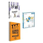 Benim Hocam TYT AYT Geometri Konu Soru ve Geomtri Formülleri Seti (3 Kitap) Üçdörtbeş Yayınları