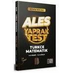 Benim Hocam Yayınları 2022 ALES Türkçe - Matematik Yaprak Test