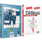 Benim Hocam Yayınları 2023 AYT Fizik ve AKM Dil Bilgisi Soru Bankası Seti 2 Kitap