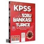 Benim Hocam Yayınları 2024 KPSS Türkçe Ala Soru Bankası