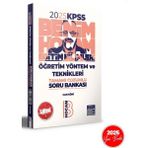 Benim Hocam Yayınları 2025 KPSS Eğitim Bilimleri Öğretim Yöntem ve Teknikleri Tamamı Çözümlü Soru Bankası