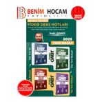Benim Hocam Yayınları 2025 Öabt Türk Dili Ve Edebiyatı Video Ders Notları Seti Bengi 1-2-3-4