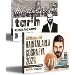 Benim Hocam Yayınları 2026 KPSS Haritalarla Tarih + Haritalarla Coğrafya Seti
