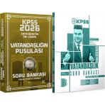 Benim Hocam Yayınları 2026 Kpss Ortaöğretim Ön Lisans Vatandaşlığın Pusulası Soru Bankası - 2026 Kpss Vatandaşlık Çözümlü Soru