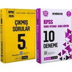 Benim Hocam Yayınları 2026 Kpss Tamamı Çözümlü Çıkmış Sorular 5 Yıl - 2026 Kpss Ortaöğretim Çözümlü 10 Deneme