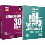 Benim Hocam Yayınları 2026 Kpss Tüm Adaylar Için Vatandaşlık 30 Deneme Çözümlü - 2026 Kpss Vatandaşlık Konu