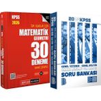 Benim Hocam Yayınları 2026 Kpss Tüm Dersler Tamamı Çözümlü Soru Bankası - 2026 Kpss Matematik 30 Deneme Çözümlü