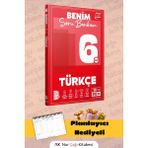 Benim Hocam Yayınları 6. Sınıf Türkçe Soru Bankası Sınav Hazırlığı İçin 204 Sayfa