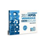 Benim Hocam Yayınları Benim Hocam 2025 KPSS Vatandaşlık Ders Notları - Erdal Kesekler Benim Hocam Yayınları