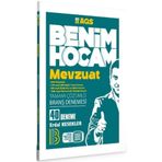 Benim Hocam Yayınları Benim Hocam 2025 MEB AGS Mevzuat 40 Deneme