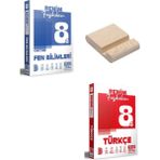 Benim Hocam Yayınları LGS 8. Sınıf Fen Bilimleri ve Türkçe Benim Fasikülüm + Telefon Standı