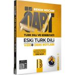 Benim Hocam Yayınları Öabt Türk Dili Ve Edebiyatı Eski Türk Dili Video Ders Notları Bengi 1