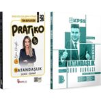 Benim Hocam Yayınları Vatandaşlık Pratiko Soru Cevap Çalışma Kitabı - 2026 Kpss Vatandaşlık Çözümlü Soru