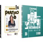 Benim Hocam Yayınları Vatandaşlık Pratiko Soru Cevap Çalışma Kitabı - 2026 Kpss Vatandaşlık Konu
