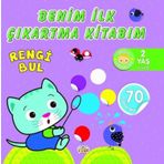Benim İlk Çıkartma Kitabım - Rengi Bul - 2 Yaş ve Üzeri - Akıllı Çocuklar