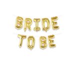 Benim Marifetlerim - Bride To Be Altın Folyo Balon