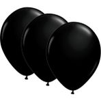 Benim Marifetlerim Metalik Siyah Balon 12 Inch 30 Adet
