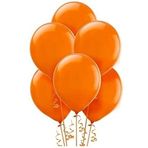 Benim Marifetlerim - Metalik Turuncu Balon 12 İnch 5 Adet