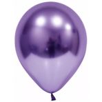 Benim Marifetlerim Mor Parlak Krom Balon 12 İnch 5 Adet