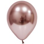 Benim Marifetlerim Rose Gold Parlak Krom Balon 12 İnch 5 Adet