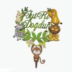 Benim Marifetlerim - Safari Ahşap Pasta Süsü