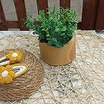 Benim Marifetlerim - Sarı Papatya Modeli Sarı Örgü Toka 1 Çift