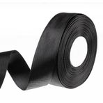 Benim Marifetlerim - Siyah Grogren Kurdele 4 cm 10 Metre