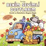 Benim Sevimli Dostlarım: Sevimli ve Rahatlatıcı Boyama Kitabı