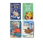 Benim Zürafam Uçabilir - Uzaya Giden Tren - Ayvayı Yedik Müzesi / 4 kitap set - Mert Arık