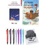Benim Zürafam Uçabilir ve Charlie'nin Büyük Cam Asansörü 2'li Set + Hediyeli