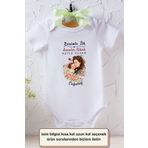 Benimle Ilk Anneler Günü Yazılı Kişiye Özel Bebek Zıbın -%100 Pamuk, 1-1,5 Yaş, Beyaz