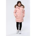 Benitto Kids 1249 Pembe Kız Çocuk Kaban