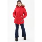 Benitto Kids 51256 Kırmızı Kız Çocuk Kaban