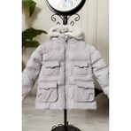 Benitto Kids Erkek Bebek Çocuk Mont 51357 - Bej - 8 Yaş