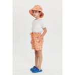 Benitto Kids Erkek Çocuk Desenli Deniz Şortu 7008 - 4 Yaş - Turuncu