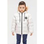 Benitto Kids Erkek Çocuk Natürel Kürklü Mont 51289