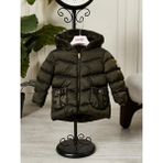 Benitto Kids Kız Bebek Çocuk Kapüşonlu Mont 51360 - Haki - 8 Yaş