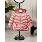 Benitto Kids Kız Bebek Çocuk Kapüşonlu Mont 51360 - Pembe - 6 Yaş