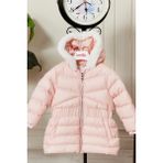 Benitto Kids Kız Bebek Kapüşonlu Kışlık Mont 51333 - 3 Yaş - Pembe