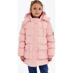 benitto kids Kız Çocuk Kalın Kışlık Kapüşonlu Kaban 51349