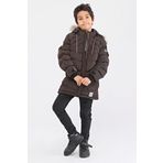 Benitto Kids Natural Kürklü Erkek Çocuk Kaban 51237