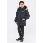 Benitto Kids Natürel Kürklü Erkek Çocuk Şişme Mont 51246