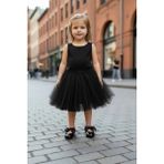 Benitto Kids Rocky Sport Kız Çocuk Fiyonklu Babet Ayakkabı BNT217 - Siyah