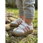 Benitto Kids Unisex Günlük Işıklı Cırtlı Çocuk Spor Ayakkabı BNT207 - Pembe