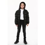 Benittokids Erkek Çocuk Mont 51276 - 12 Yaş - Siyah