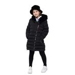 Benittokids Kız Çocuk Kaban SİYAH 14 YAŞ