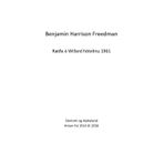 Benjamin Harrison Freedman Ræða á Willard hótelinu 1961: Síonismi og Þýskaland Þróun frá 1916 til 1938