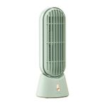 Benks Ace Tower F25 Yeşil Taşınabilir Şarjlı LED Işık Göstergeli Masaüstü Soğutucu Fan